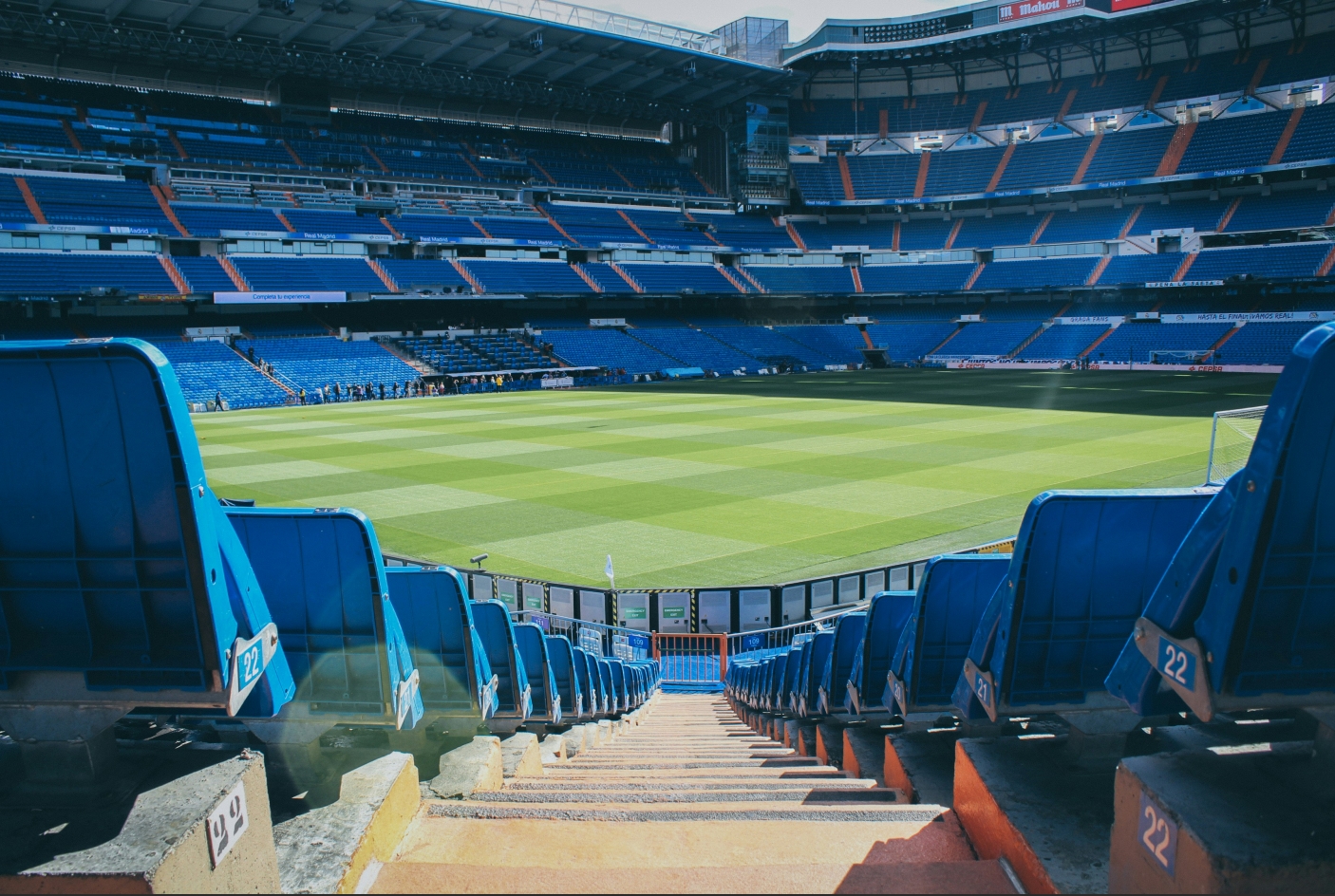Grand modern stadium representing engineering for the world stage